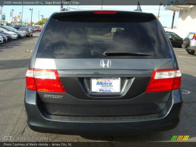 Sage Brush Pearl / Gray 2006 Honda Odyssey EX-L
