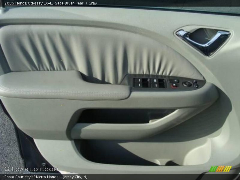 Sage Brush Pearl / Gray 2006 Honda Odyssey EX-L