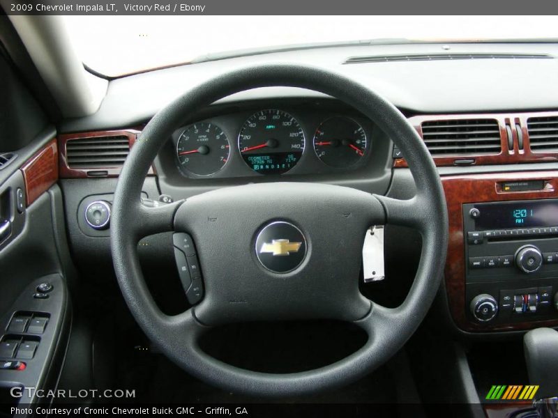 Victory Red / Ebony 2009 Chevrolet Impala LT