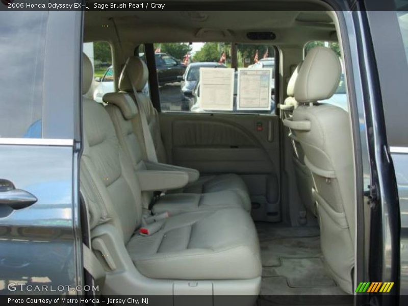 Sage Brush Pearl / Gray 2006 Honda Odyssey EX-L