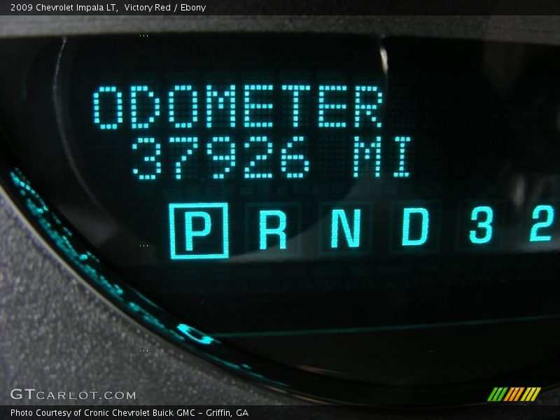 Victory Red / Ebony 2009 Chevrolet Impala LT