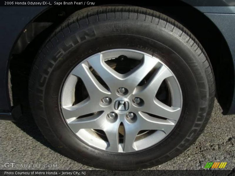 Sage Brush Pearl / Gray 2006 Honda Odyssey EX-L
