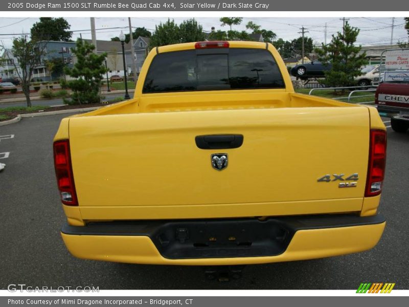 Solar Yellow / Dark Slate Gray 2005 Dodge Ram 1500 SLT Rumble Bee Quad Cab 4x4