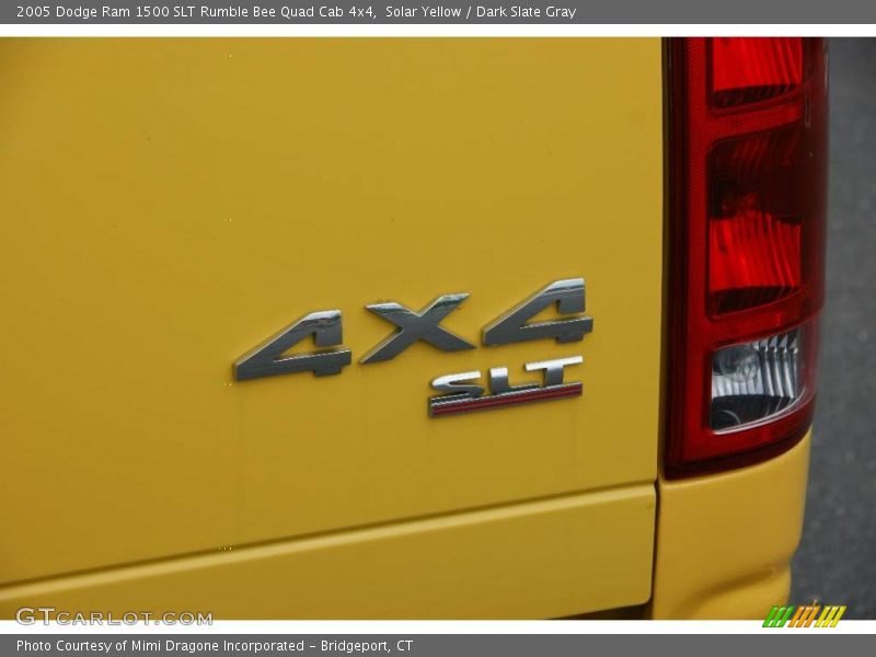 Solar Yellow / Dark Slate Gray 2005 Dodge Ram 1500 SLT Rumble Bee Quad Cab 4x4