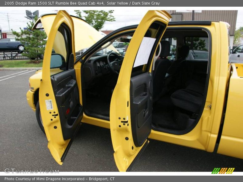 Solar Yellow / Dark Slate Gray 2005 Dodge Ram 1500 SLT Rumble Bee Quad Cab 4x4