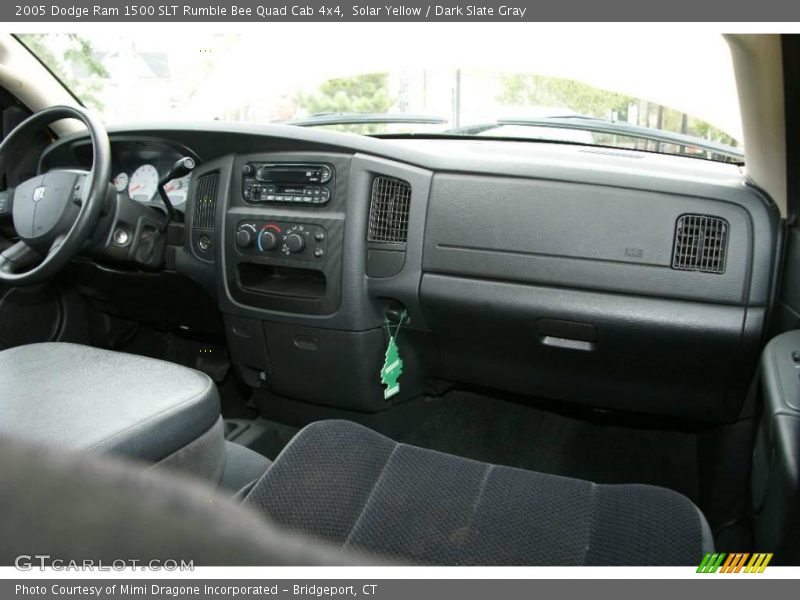 Solar Yellow / Dark Slate Gray 2005 Dodge Ram 1500 SLT Rumble Bee Quad Cab 4x4