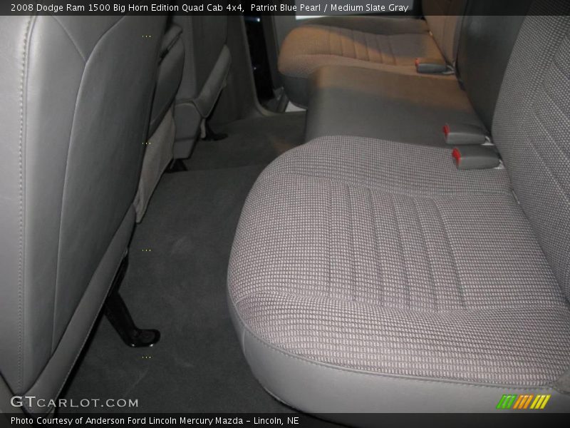 Patriot Blue Pearl / Medium Slate Gray 2008 Dodge Ram 1500 Big Horn Edition Quad Cab 4x4