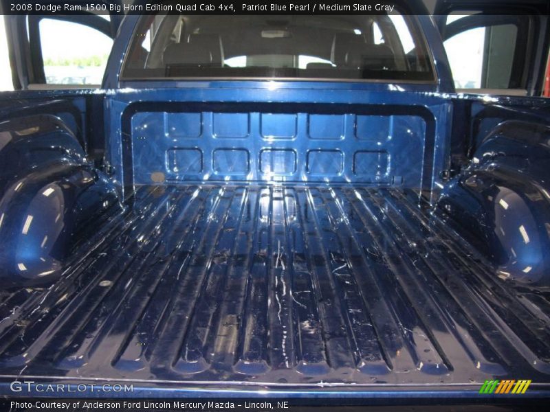 Patriot Blue Pearl / Medium Slate Gray 2008 Dodge Ram 1500 Big Horn Edition Quad Cab 4x4