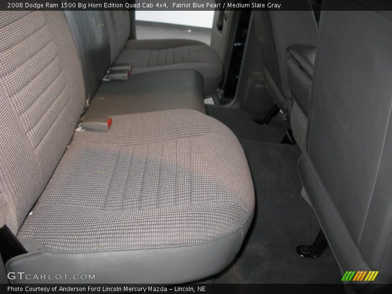 Patriot Blue Pearl / Medium Slate Gray 2008 Dodge Ram 1500 Big Horn Edition Quad Cab 4x4