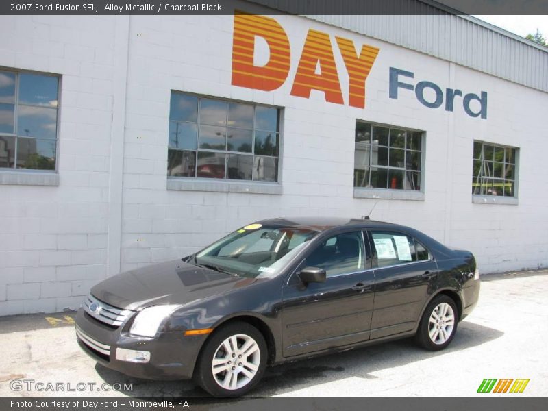 Alloy Metallic / Charcoal Black 2007 Ford Fusion SEL
