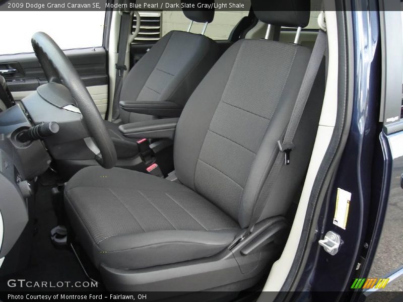 Modern Blue Pearl / Dark Slate Gray/Light Shale 2009 Dodge Grand Caravan SE