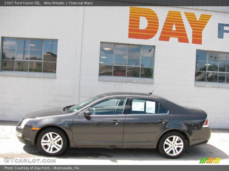 Alloy Metallic / Charcoal Black 2007 Ford Fusion SEL