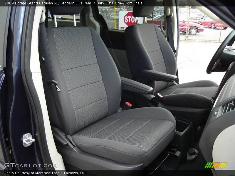 Modern Blue Pearl / Dark Slate Gray/Light Shale 2009 Dodge Grand Caravan SE