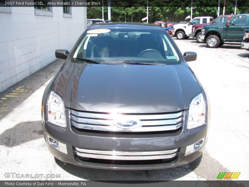 Alloy Metallic / Charcoal Black 2007 Ford Fusion SEL