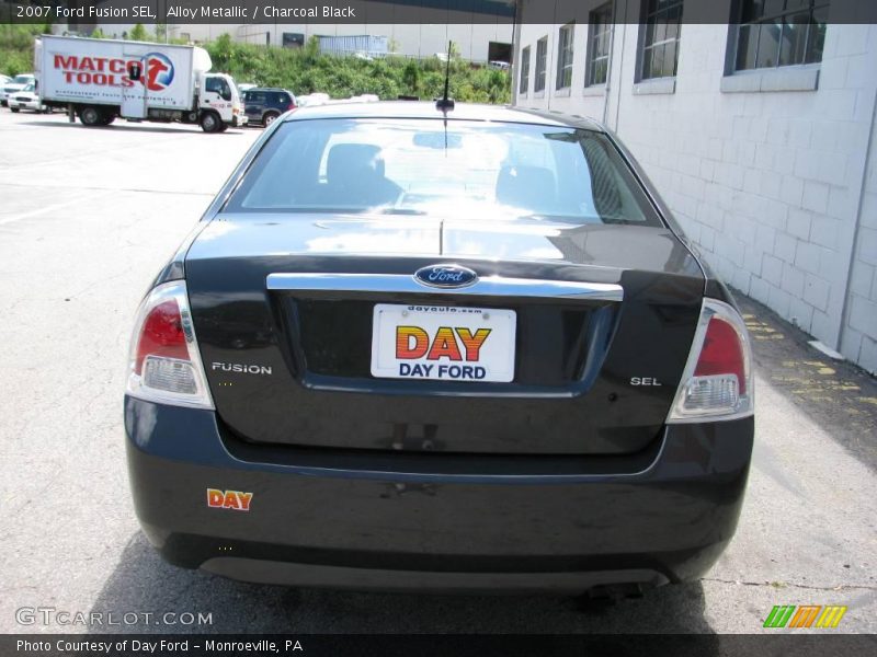 Alloy Metallic / Charcoal Black 2007 Ford Fusion SEL