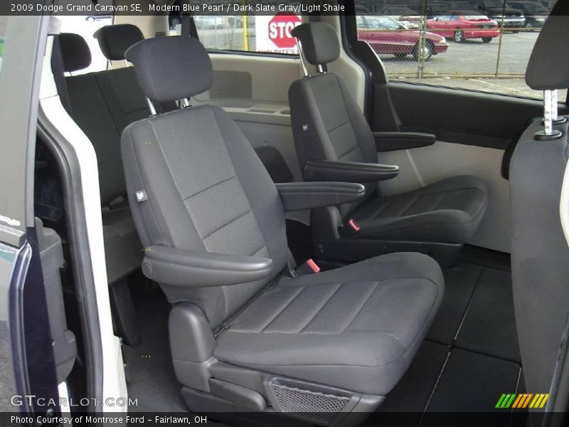 Modern Blue Pearl / Dark Slate Gray/Light Shale 2009 Dodge Grand Caravan SE