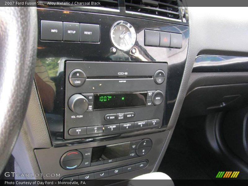 Alloy Metallic / Charcoal Black 2007 Ford Fusion SEL