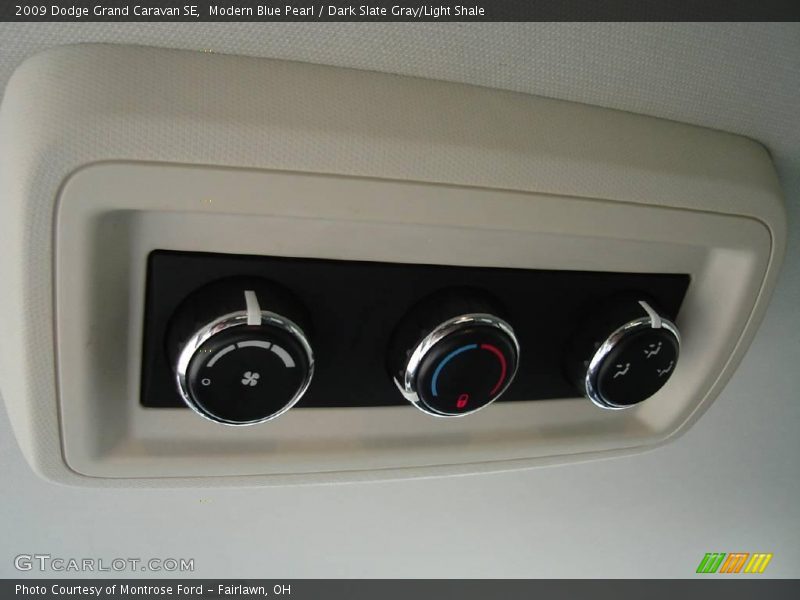 Modern Blue Pearl / Dark Slate Gray/Light Shale 2009 Dodge Grand Caravan SE