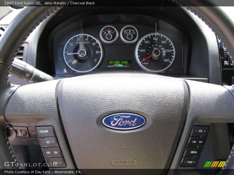 Alloy Metallic / Charcoal Black 2007 Ford Fusion SEL