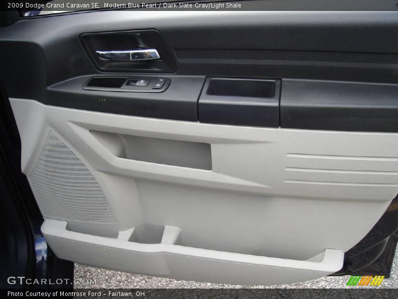 Modern Blue Pearl / Dark Slate Gray/Light Shale 2009 Dodge Grand Caravan SE