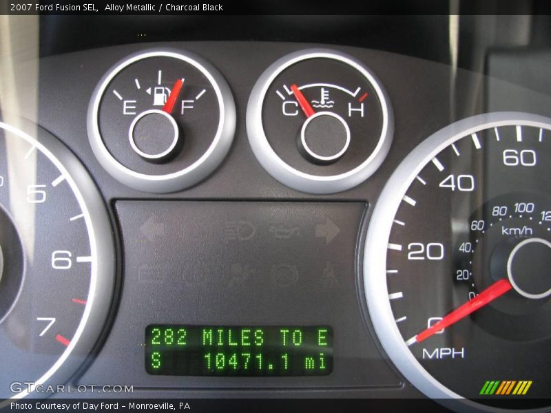 Alloy Metallic / Charcoal Black 2007 Ford Fusion SEL