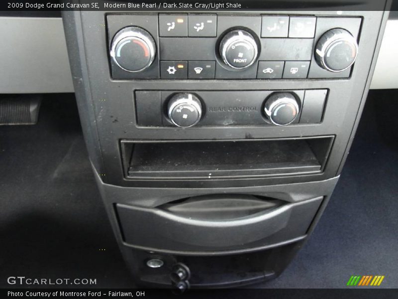 Modern Blue Pearl / Dark Slate Gray/Light Shale 2009 Dodge Grand Caravan SE