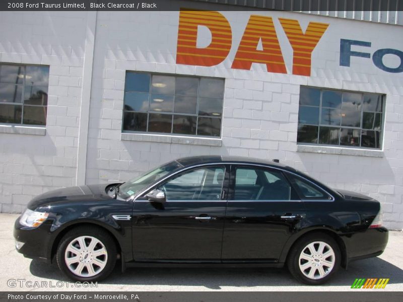 Black Clearcoat / Black 2008 Ford Taurus Limited