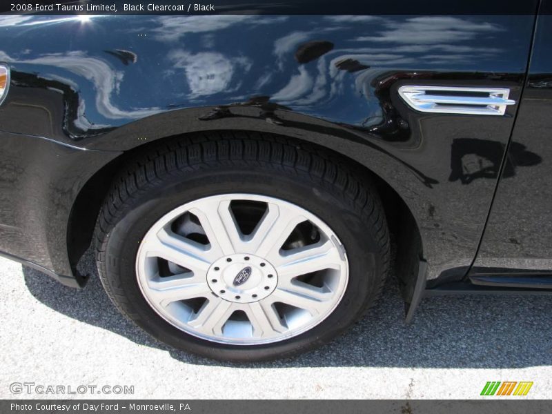 Black Clearcoat / Black 2008 Ford Taurus Limited
