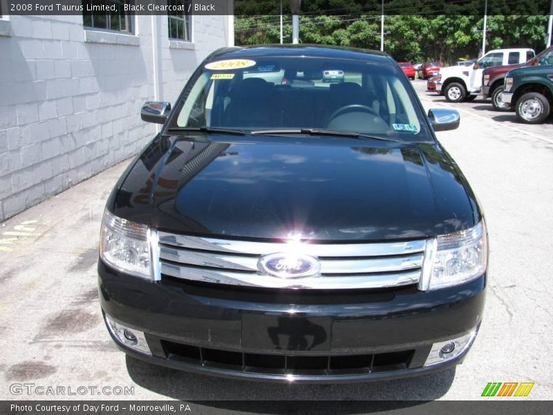 Black Clearcoat / Black 2008 Ford Taurus Limited