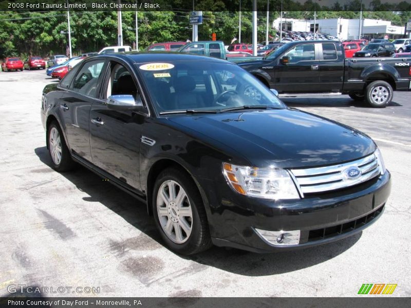 Black Clearcoat / Black 2008 Ford Taurus Limited