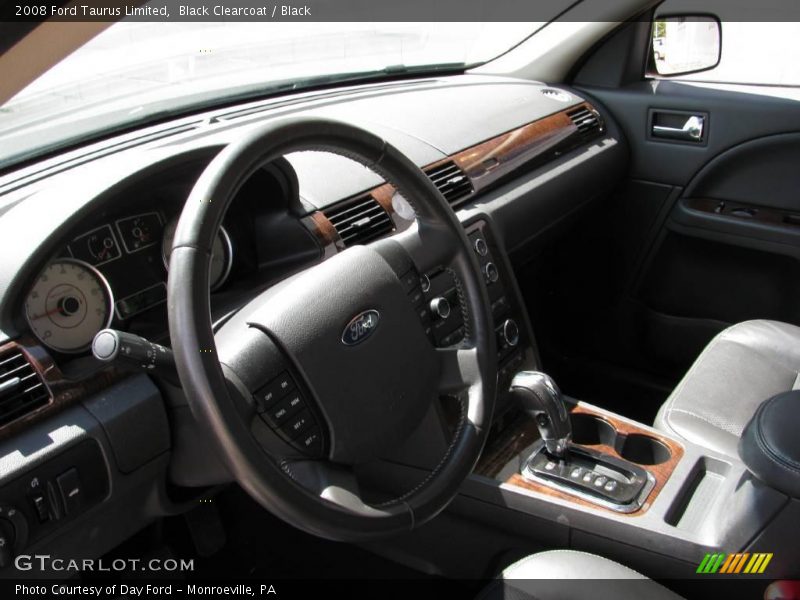 Black Clearcoat / Black 2008 Ford Taurus Limited