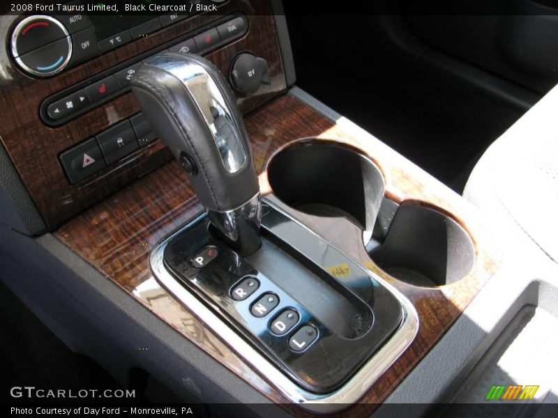 Black Clearcoat / Black 2008 Ford Taurus Limited