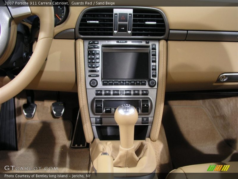 Guards Red / Sand Beige 2007 Porsche 911 Carrera Cabriolet