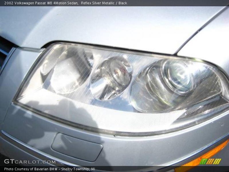 Reflex Silver Metallic / Black 2002 Volkswagen Passat W8 4Motion Sedan