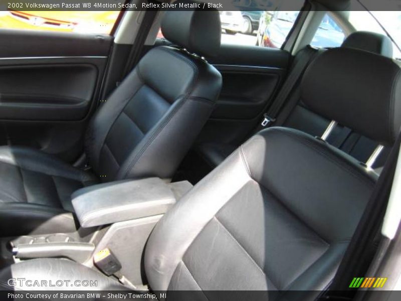 Reflex Silver Metallic / Black 2002 Volkswagen Passat W8 4Motion Sedan