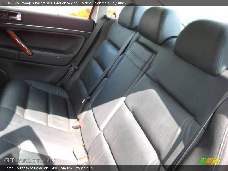 Reflex Silver Metallic / Black 2002 Volkswagen Passat W8 4Motion Sedan