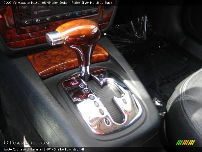 Reflex Silver Metallic / Black 2002 Volkswagen Passat W8 4Motion Sedan