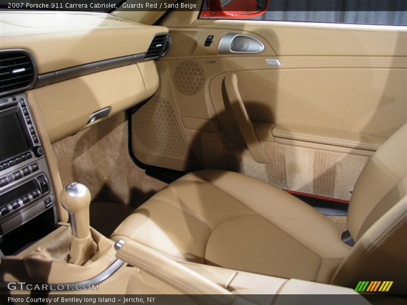 Guards Red / Sand Beige 2007 Porsche 911 Carrera Cabriolet