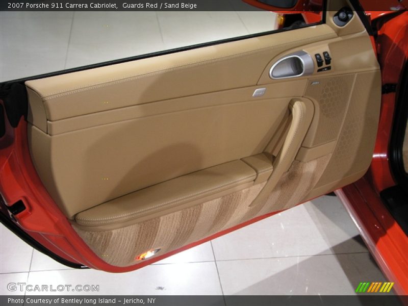 Guards Red / Sand Beige 2007 Porsche 911 Carrera Cabriolet