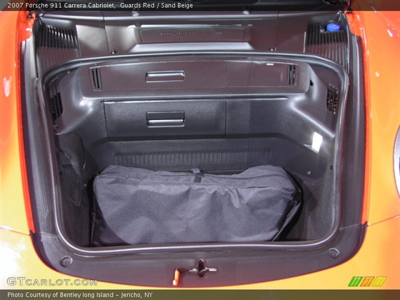 Guards Red / Sand Beige 2007 Porsche 911 Carrera Cabriolet