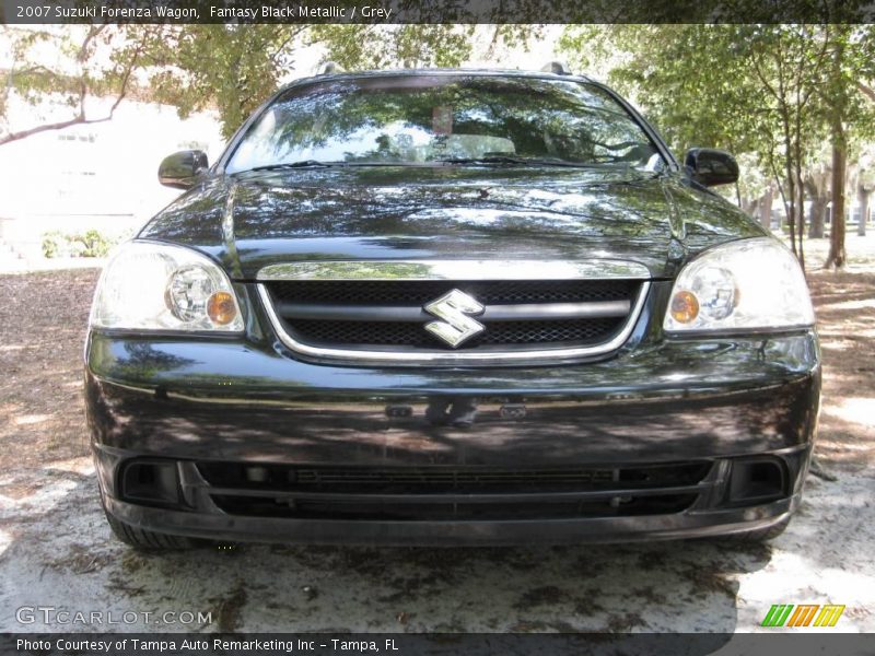 Fantasy Black Metallic / Grey 2007 Suzuki Forenza Wagon