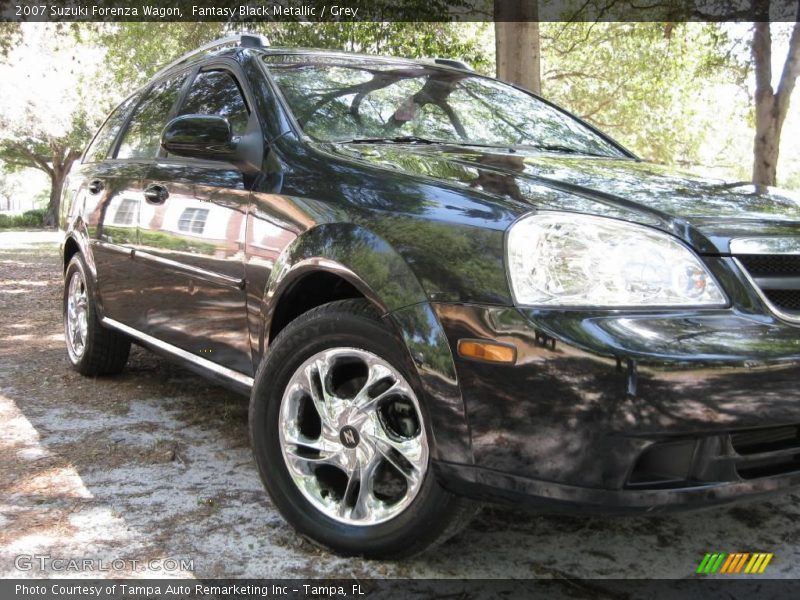 Fantasy Black Metallic / Grey 2007 Suzuki Forenza Wagon