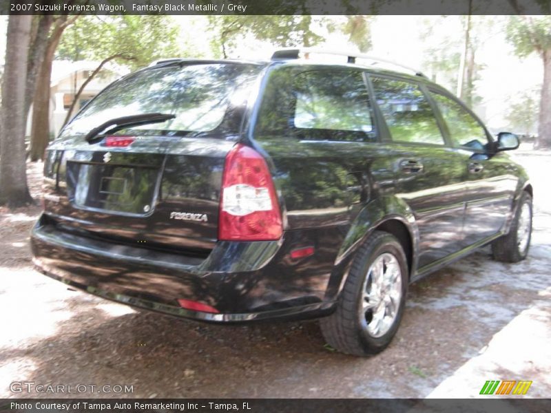 Fantasy Black Metallic / Grey 2007 Suzuki Forenza Wagon