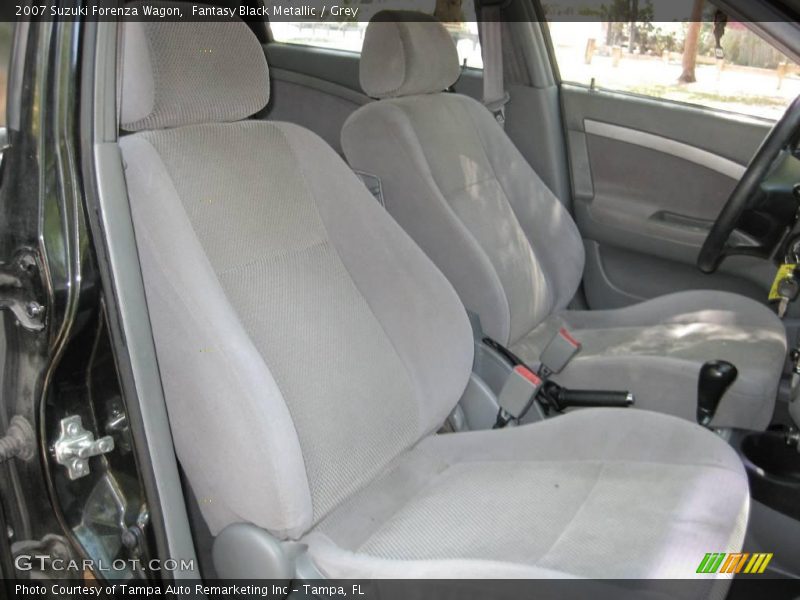 Fantasy Black Metallic / Grey 2007 Suzuki Forenza Wagon