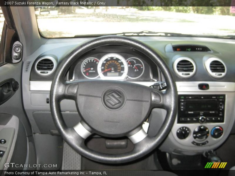 Fantasy Black Metallic / Grey 2007 Suzuki Forenza Wagon