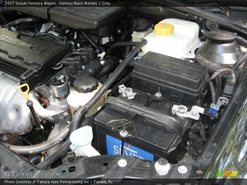 Fantasy Black Metallic / Grey 2007 Suzuki Forenza Wagon