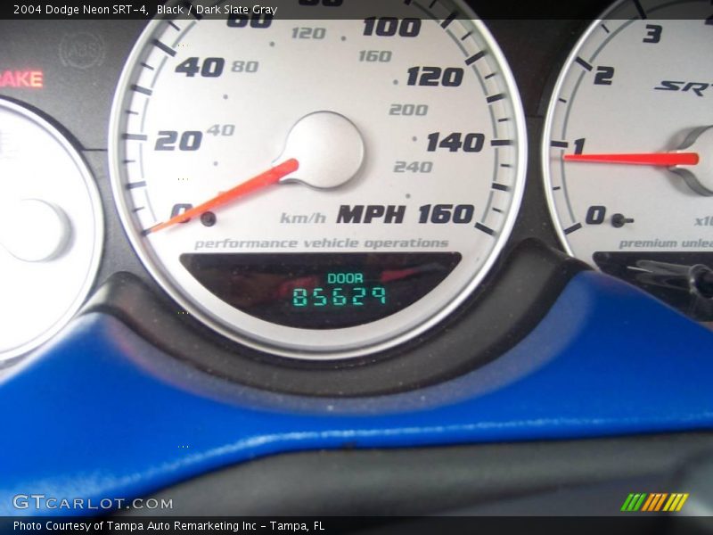 Black / Dark Slate Gray 2004 Dodge Neon SRT-4