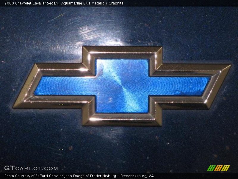 Aquamarine Blue Metallic / Graphite 2000 Chevrolet Cavalier Sedan