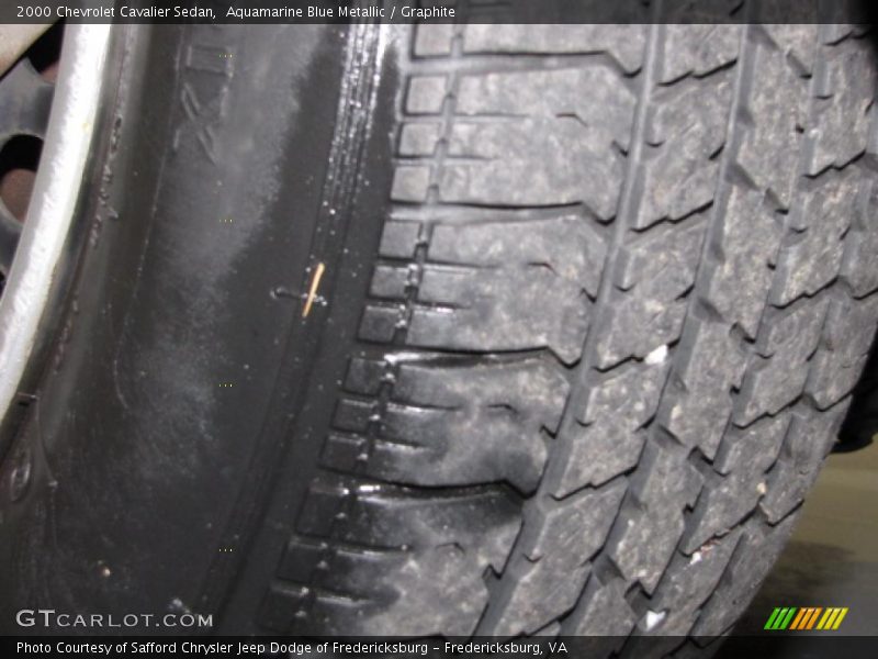 Aquamarine Blue Metallic / Graphite 2000 Chevrolet Cavalier Sedan