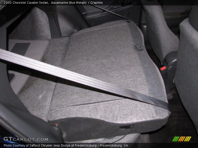 Aquamarine Blue Metallic / Graphite 2000 Chevrolet Cavalier Sedan